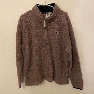 Lavender Sherpa pullover
